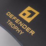 Зонт-трость Land Rover Defender Trophy Umbrella, Black, артикул DMUM200BKA