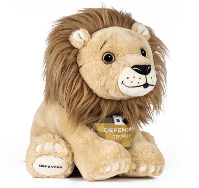 Мягкая игрушка Land Rover Defender Trophy Lion Plush X Tusk