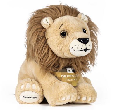 Мягкая игрушка Land Rover Defender Trophy Lion Plush X Tusk