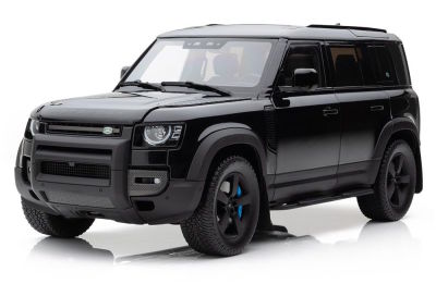Масштабная модель автомобиля Land Rover Defender 110 V8 Scale Model 1:18 - Santorini Black