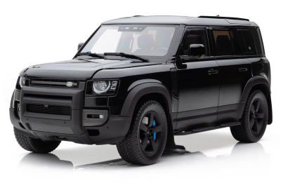 Масштабная модель автомобиля Land Rover Defender 110 V8 Scale Model 1:18 - Santorini Black