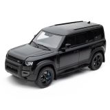 Масштабная модель автомобиля Land Rover Defender 110 V8 Scale Model 1:18 - Santorini Black, артикул LKDC099BKW