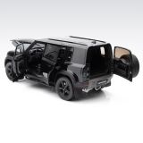 Масштабная модель автомобиля Land Rover Defender 110 V8 Scale Model 1:18 - Santorini Black, артикул LKDC099BKW