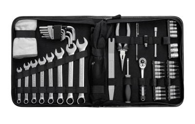 Набор инструментов в кожаной сумке Porsche Tool Set Exlusive