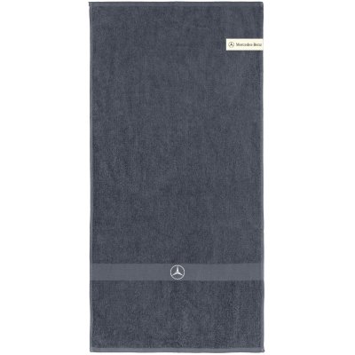 Банное полотенце Mercedes-Benz Star Bath Towel, Size L, Dark Grey