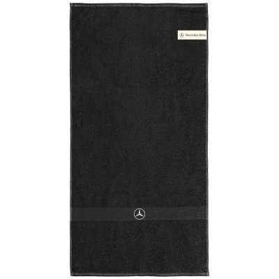 Банное полотенце Mercedes-Benz Star Bath Towel, Size L, Black