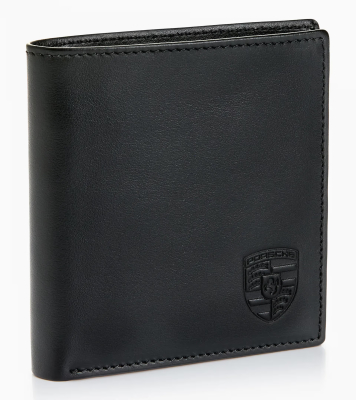 Чехол для банковских карт с зажимом для банкнот Porsche Credit Card Case with Money Clip, Essential, Unisex, Crest Black