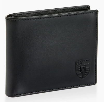 Мужской кожаный кошелек Porsche Men's Wallet, Essential, Pure Black