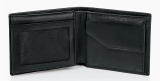 Мужской кожаный кошелек Porsche Men's Wallet, Essential, Pure Black, артикул WAP0300200TGBH