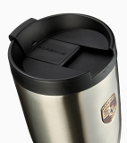 Большая термокружка Porsche XL Thermal Travel Cup, Silver, 960 ml., артикул WAP0508070T0TB