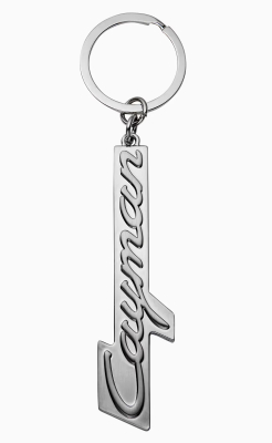 Брелок для ключей Porsche Key Ring with Cayman Lettering, Silver