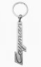 Брелок для ключей Porsche Key Ring with Cayman Lettering, Silver