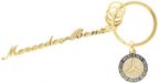 Брелок для ключей Mercedes-Benz Key Ring, Classic Lettering, Golden