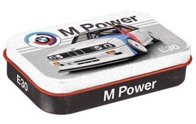 Металлическая коробка с конфетами BMW M Power Mint Box Xl, Nostalgic Art