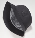 Оригинальная панама Mercedes-Benz Bucket Hat, Classic, Black, Unisex, артикул B67960040