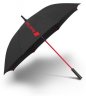 Большой зонт-трость Audi Sport Stick Umbrella, Black/Red, 2026Y