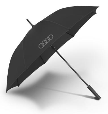 Большой зонт-трость Audi Stick Umbrella, Black, 2026Y