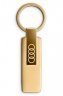 Металлический брелок для ключей Audi Key Ring, Stainless Steel, gold