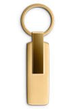 Металлический брелок для ключей Audi Key Ring, Stainless Steel, gold, артикул 3182501820