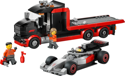 Конструктор Audi Lego City Audi F1® gr/red/bl with F1® D. Truck bl