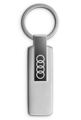 Металлический брелок для ключей Audi Key Ring, Stainless Steel, silver