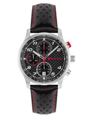 Мужские наручные часы-хронограф Audi Sport Chronograph Carbon, Men, silver/black