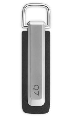Модельный брелок для ключей Audi Q7 Key ring, silver/black