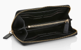 Женский кожаный кошелек Porsche Women's Wallet – Essential, Pure Black, артикул WAP0300210TGBD