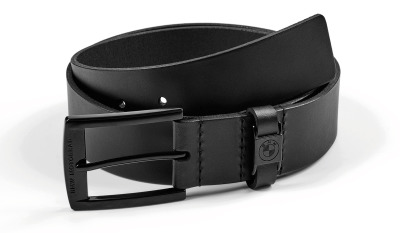 Кожаный ремень унисекс BMW Motorrad Leather Belt Soulfuel, Unisex, Black
