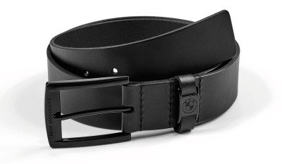 Кожаный ремень унисекс BMW Motorrad Leather Belt Soulfuel, Unisex, Black