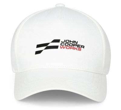 Бейсболка MINI JCW Logo Cap, Unisex, White