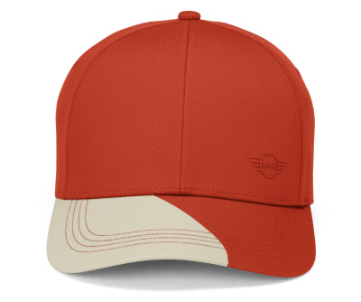 Бейсболка унисекс MINI Two-Tone Cap, rebel red / vibrant silver