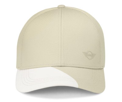 Бейсболка унисекс MINI Two-Tone Cap, vibrant silver / white