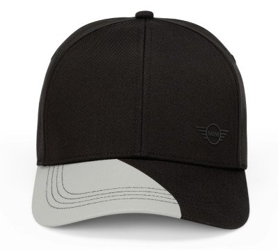 Бейсболка унисекс MINI Two-Tone Cap, black / grey
