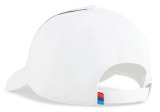 Бейсболка BMW M Motorsport Heritage Cap, Unisex, White, артикул 80165B5D0F2