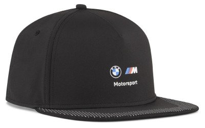 Бейсболка с плоским козырьком BMW MMS Flat Brim Cap, Unisex, Black