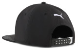Бейсболка с плоским козырьком BMW MMS Flat Brim Cap, Unisex, Black, артикул 80165B84048