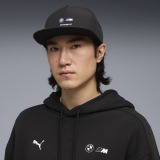 Бейсболка с плоским козырьком BMW MMS Flat Brim Cap, Unisex, Black, артикул 80165B84048