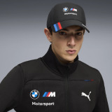 Бейсболка BMW Replica Team BB Cap, Unisex, M-colored Visor, Black, артикул 80165B84051
