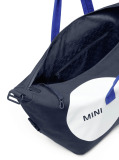 Спортивная сумка MINI Car Face Duffle Bag, Indigo/White/Blazing Blue, артикул 80225B320D2