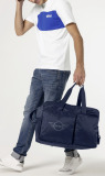 Дорожная сумка MINI Soft Wing Logo Bag, Indigo, артикул 80225B320D8