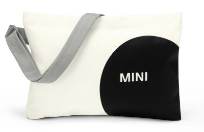 Сумка через плечо MINI Car Face Shoulder Bag, White/Black