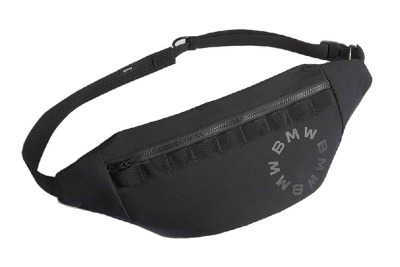 Сумка на пояс BMW Round Logo Hip Bag, Black