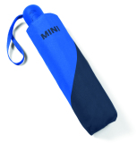 Складной зонт MINI Car Face Detail Foldable Umbrella, blazing blue/indigo, артикул 80235B320F2