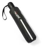 Складной зонт MINI JCW Logo Foldable Umbrella, black, артикул 80235B54F37