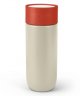 Термокружка MINI Travel Mug, Colour Block, 500ml., Vibrant Silver/Rebel Red/White