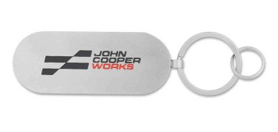Брелок для ключей MINI JCW Logo Keyring, silver
