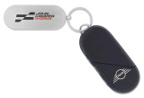 Брелок для ключей MINI JCW Logo Keyring, silver, артикул 80275B54F34