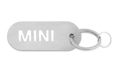 Брелок для ключей MINI Wordmark Logo Keyring, silver
