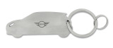 Брелок для ключей MINI Cooper Keyring, silver, артикул 80275B320E8